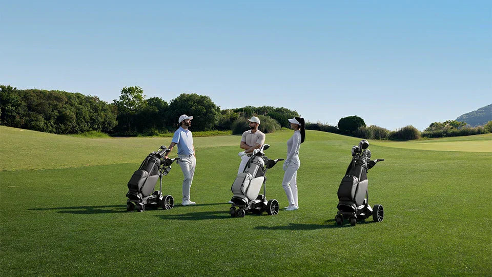 electric golf push carts