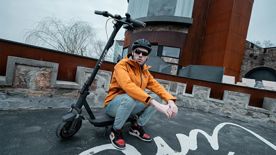 can you ride an electric scooter on the sidewalk