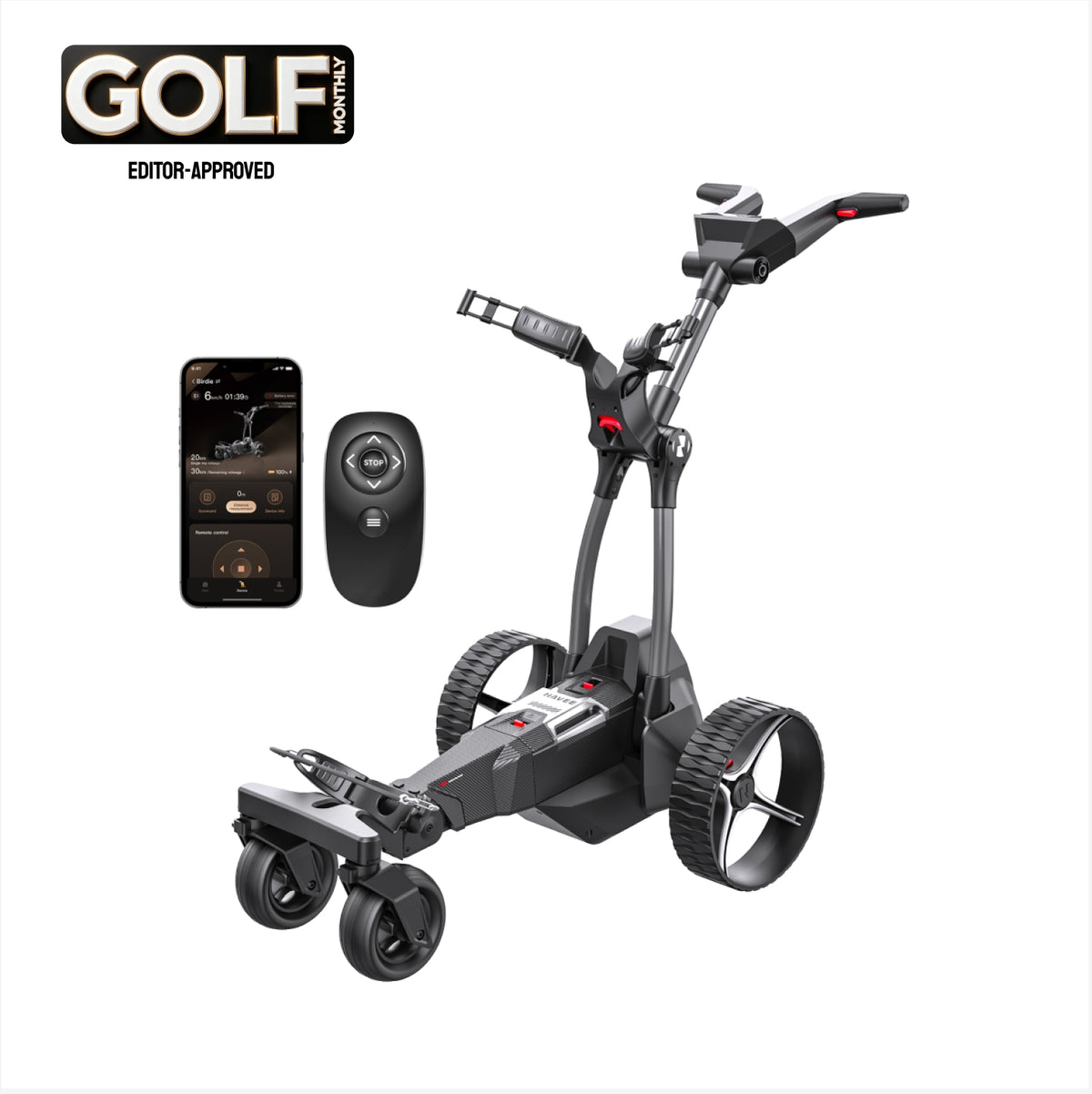 NAVEE Birdie 3X | Auto-Follow Electric Golf Cart