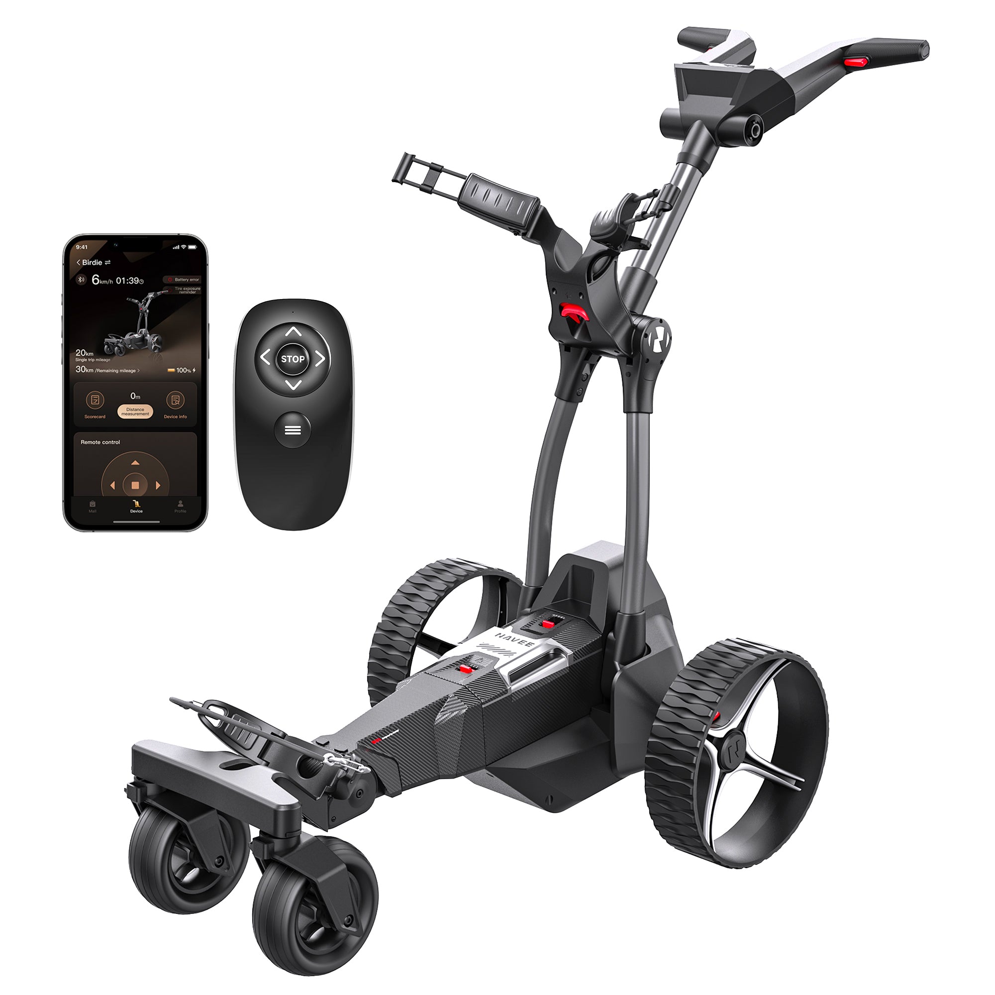 Carrito de golf eléctrico NAVEE Birdie 3X