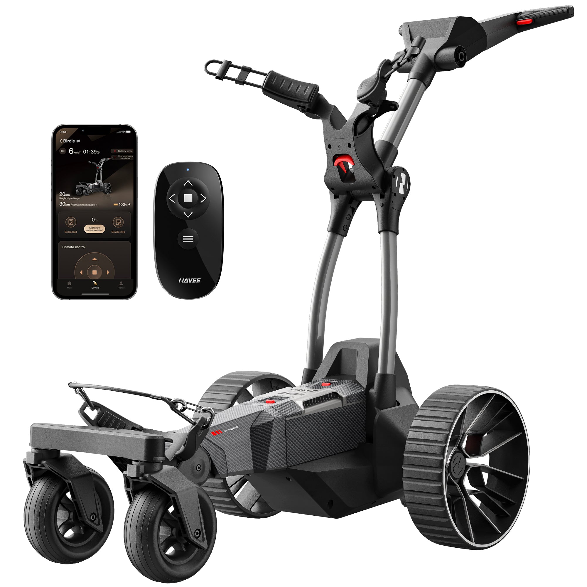 Carrito de golf eléctrico NAVEE Birdie 3X