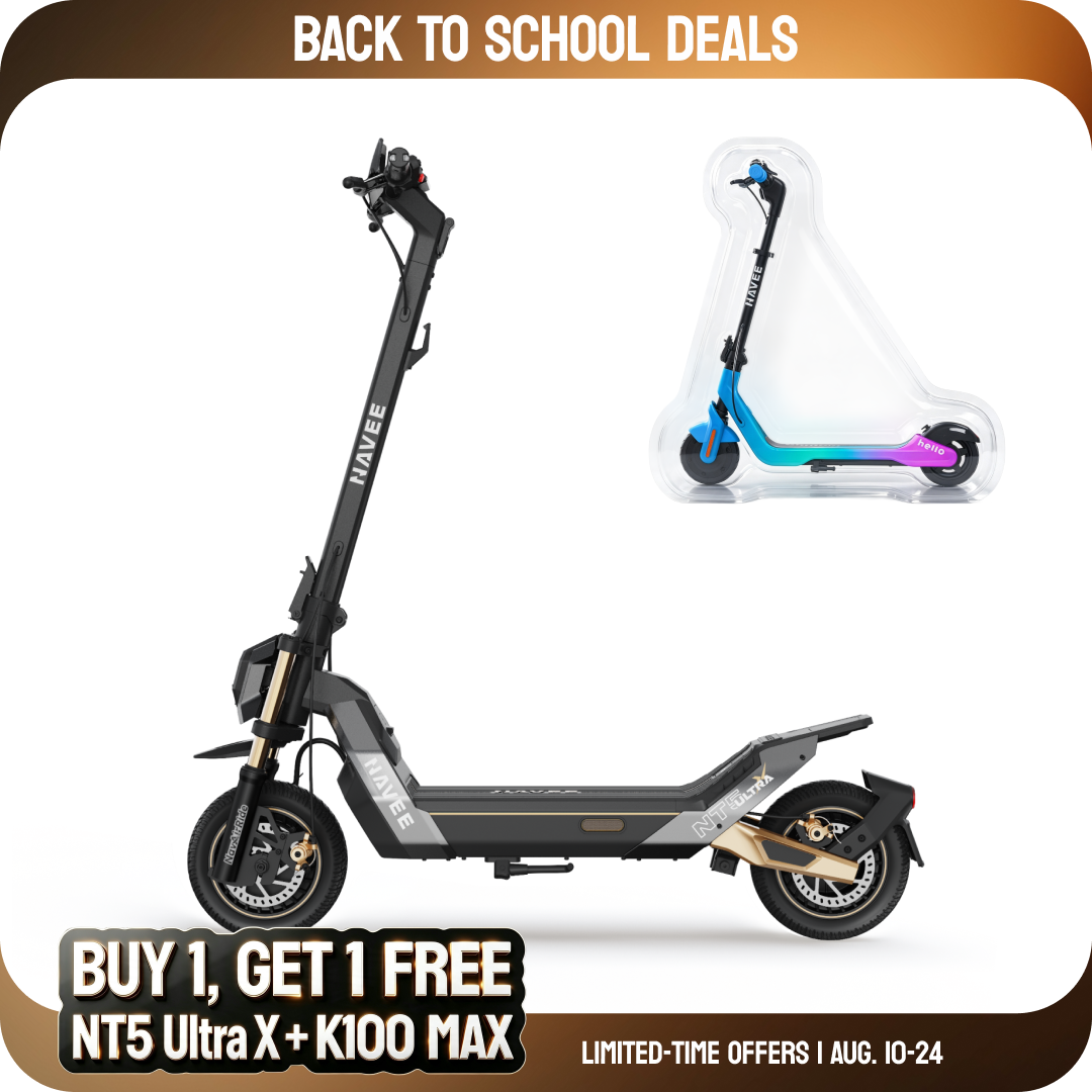 NAVEE NT5 Ultra X | Dual-Motor Performance Scooter