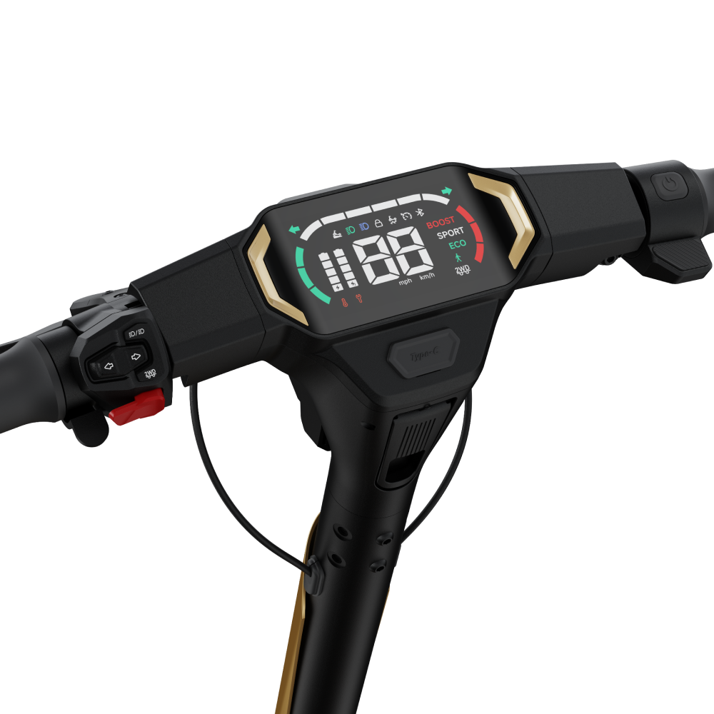 NAVEE UT5 Ultra X SuperScooter – 74.6miles Extended Range|Hydraulic Suspension|2400W×2 Dual Motor Powerful Urban Performance「NBA Legend Kevin Garnett Style」