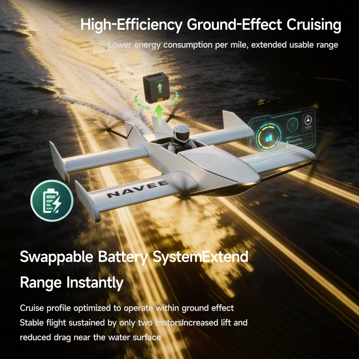NAVEE WaveFly 5X Seaplane
