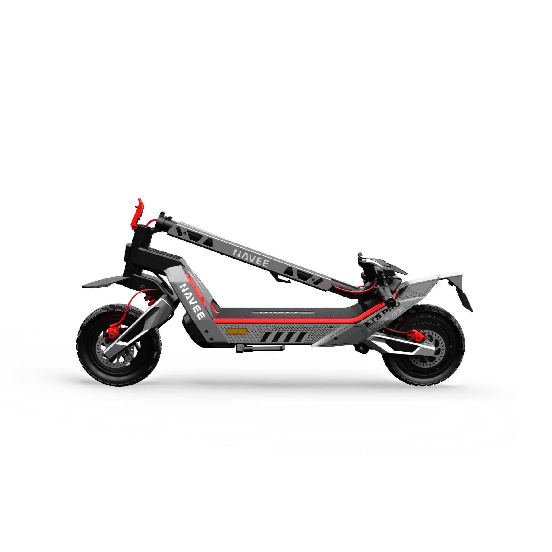 NAVEE XT5 Pro Electric Scooter|Off-road Tire|Damping Arm™ Suspension|2200W|IPX6|46.6miles