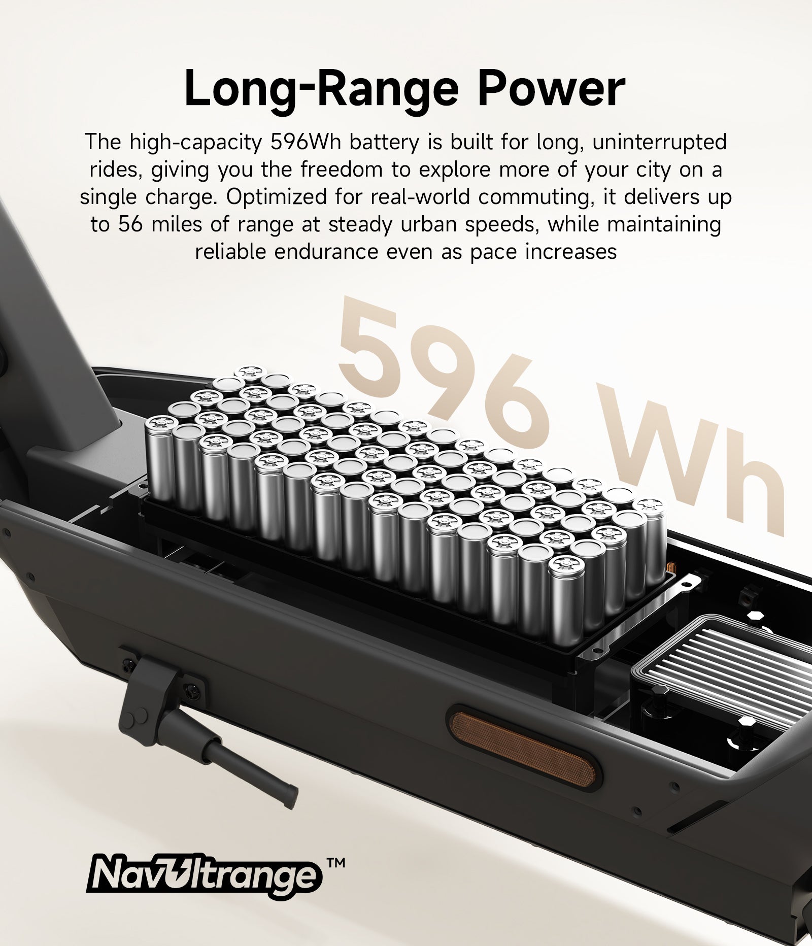 NAVEE GT5 Max Electric Scooter|Damping Cylinder Suspension|55.9miles Eco-range|1638W