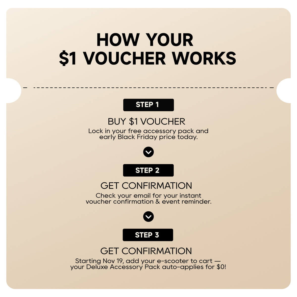 Black Friday $1 Voucher — Unlock FREE Deluxe Accessory Pack