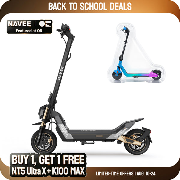 NAVEE NT5 Ultra X | Dual-Motor Performance Scooter
