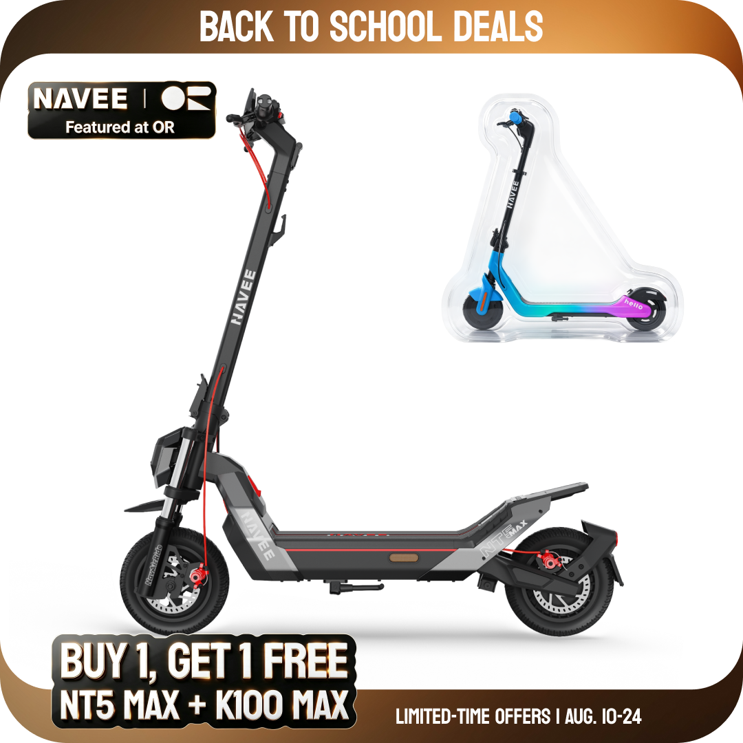 NAVEE NT5 Max | 31 MPH Urban Performance Scooter