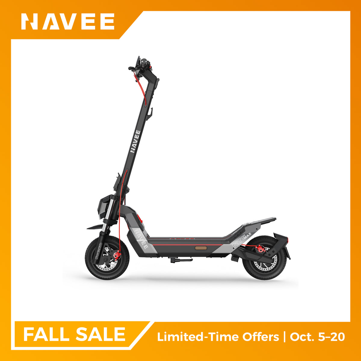 NAVEE NT5 Max | 31 MPH Urban Performance Scooter