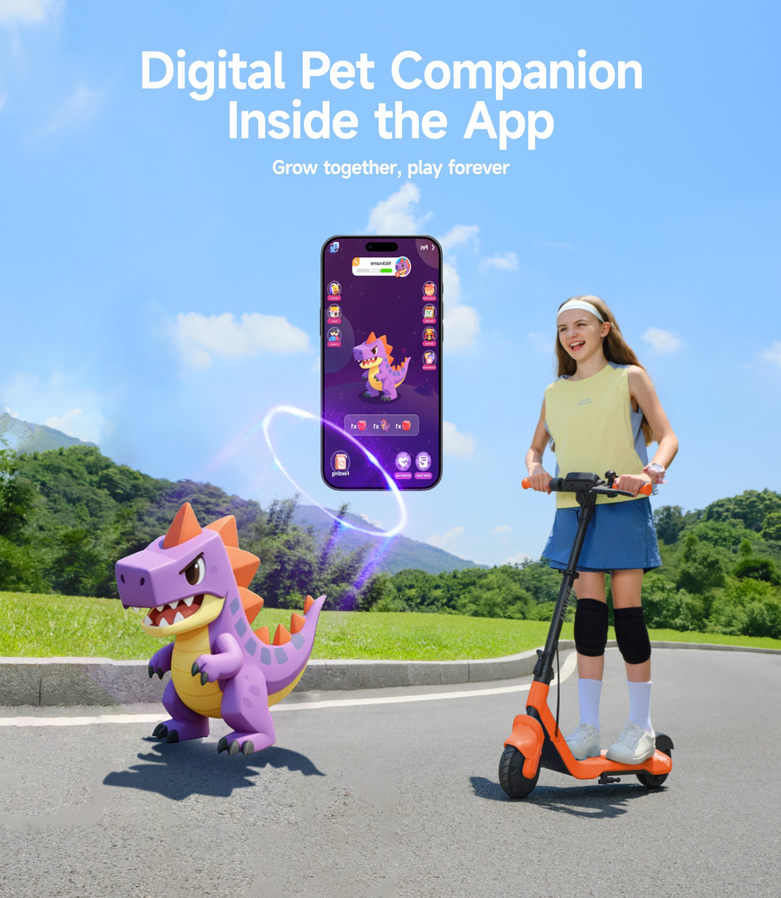 Smart kids E-scooter NAVEE K100