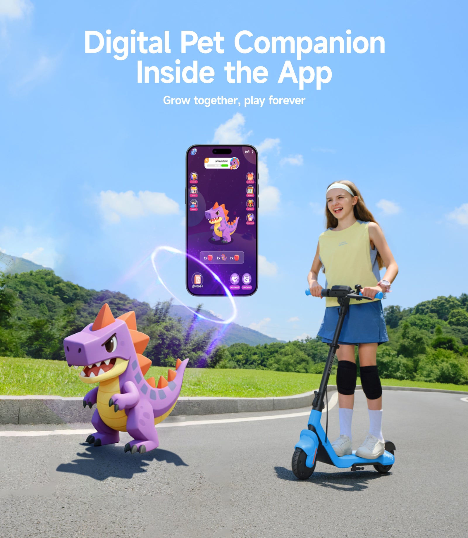 Smart kids E-scooter NAVEE K100