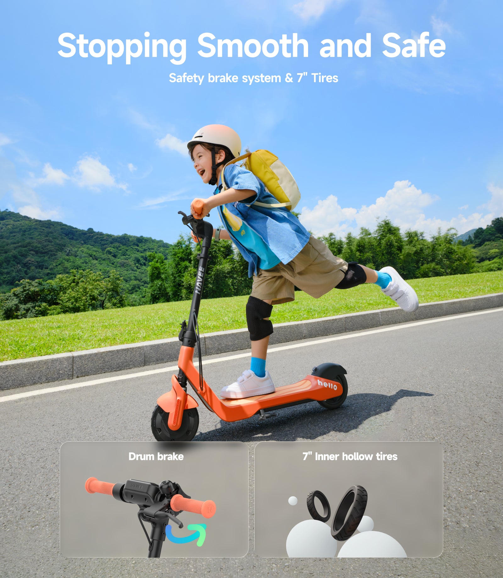 Smart kids E-scooter NAVEE K100