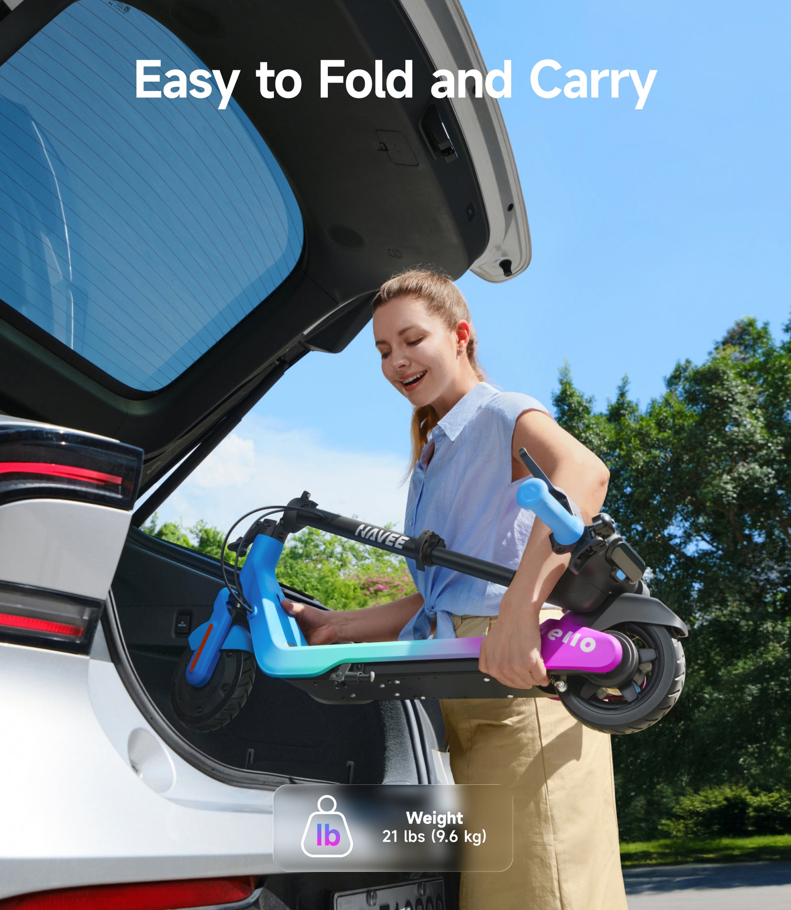 Smart kids E-scooter NAVEE K100