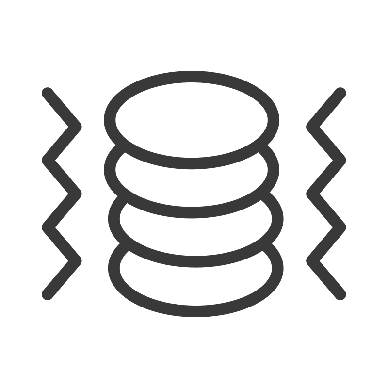 Front Dual Telescopic + Rear Damping Arm™ Suspensions