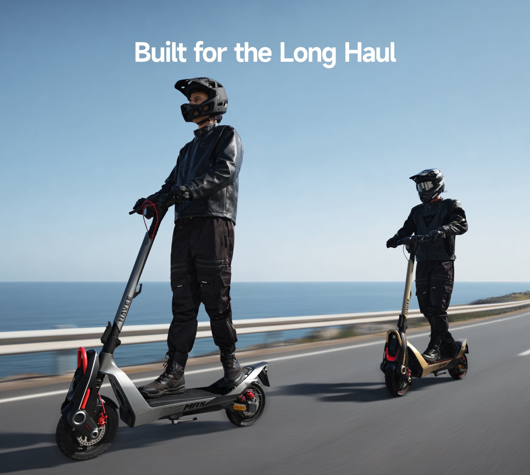 NAVEE UT5 Max – 62miles Max. Range|2400W Max. Motor|39% Climb|31mph Max. Speed