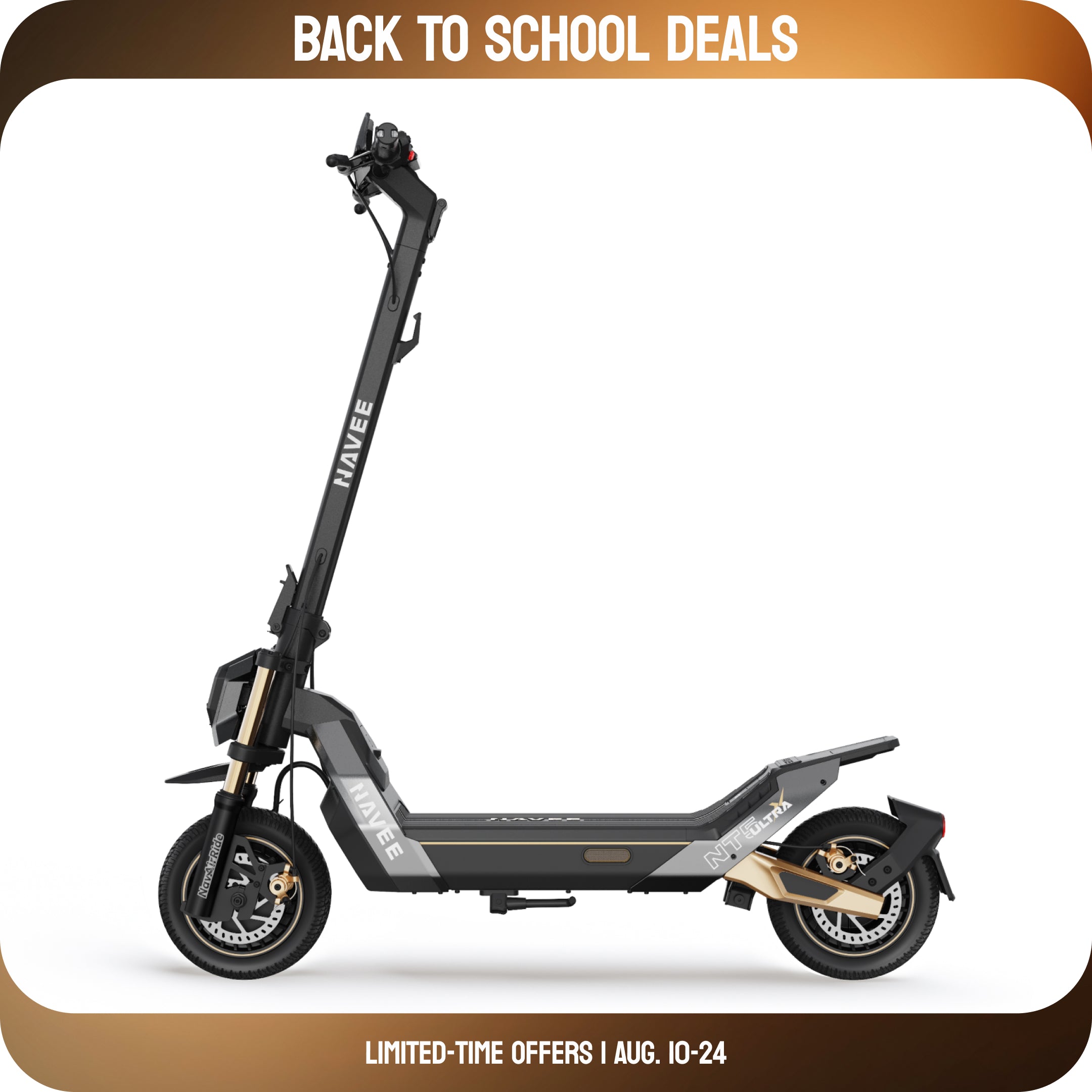 NAVEE NT5 Ultra X | Dual-Motor Performance Scooter
