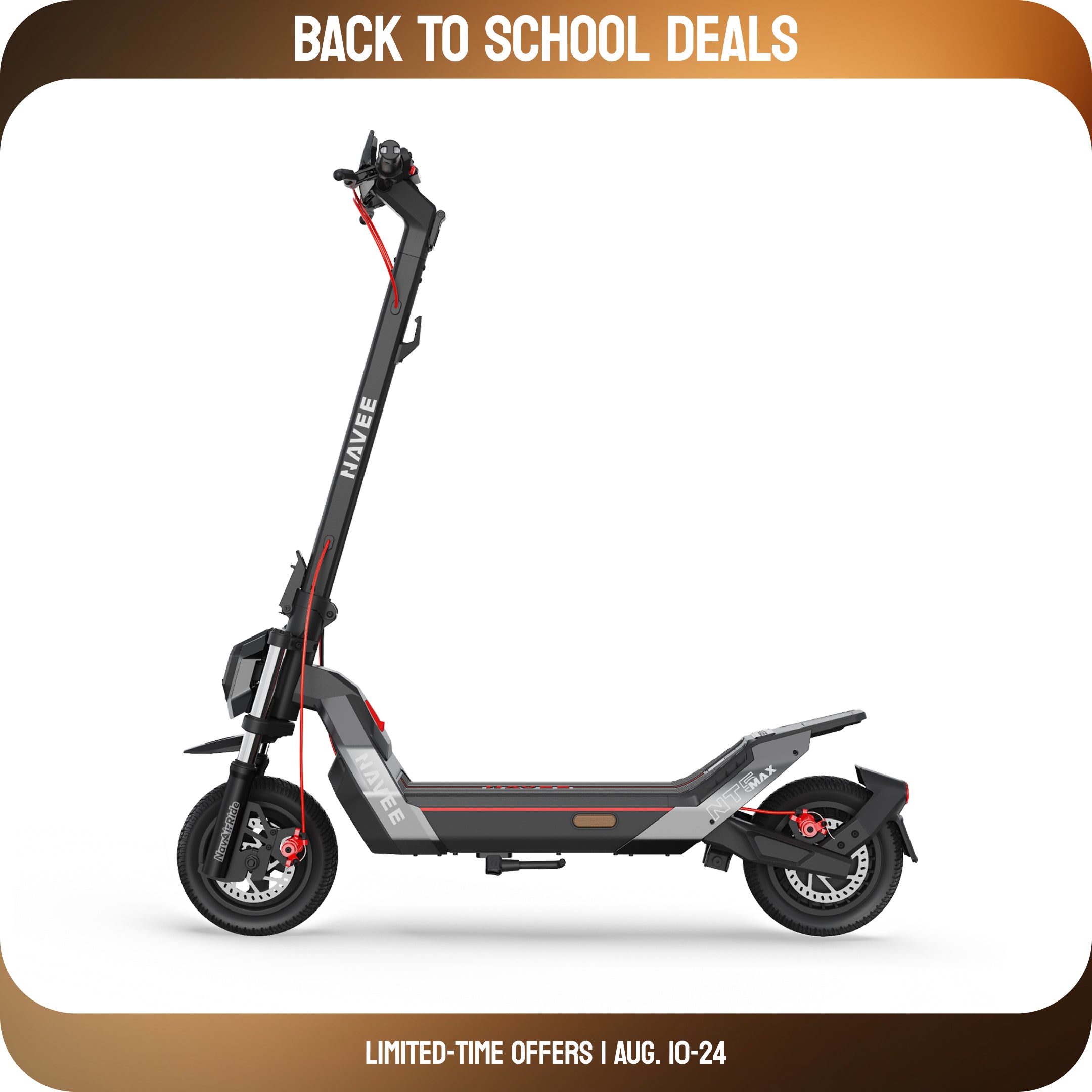 NAVEE NT5 Max | 31 MPH Urban Performance Scooter