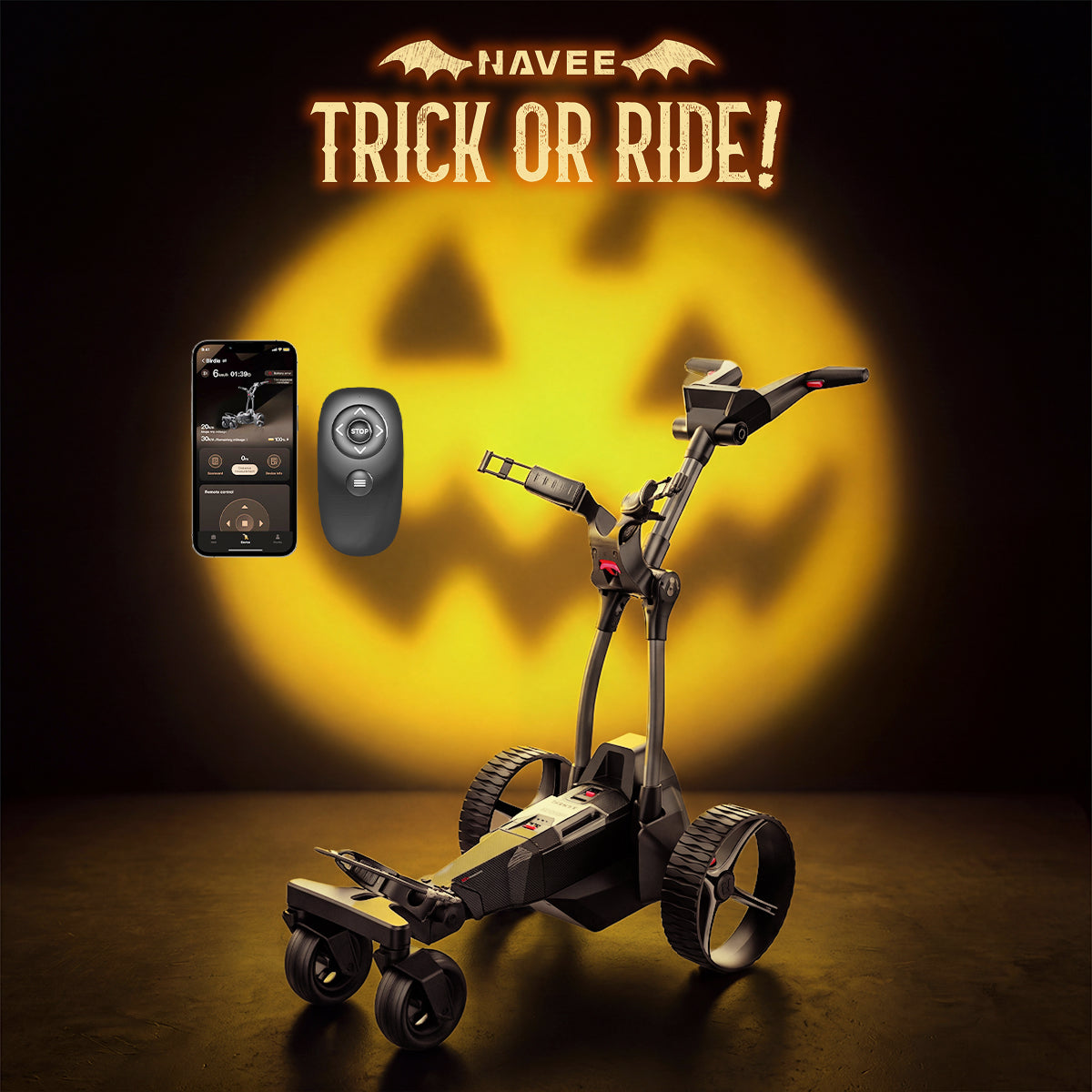 NAVEE Birdie 3X | Auto-Follow Electric Golf Cart