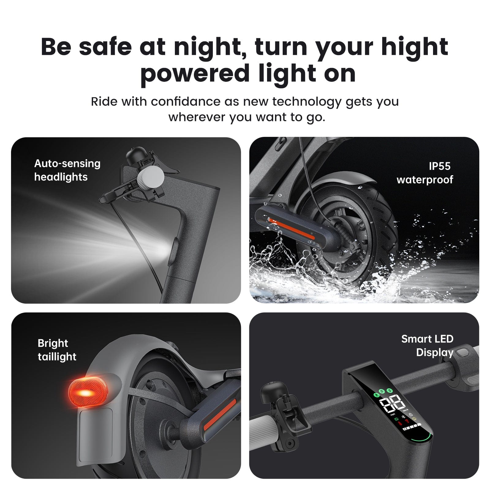 NAVEE Electric Scooter NAVEE S65C