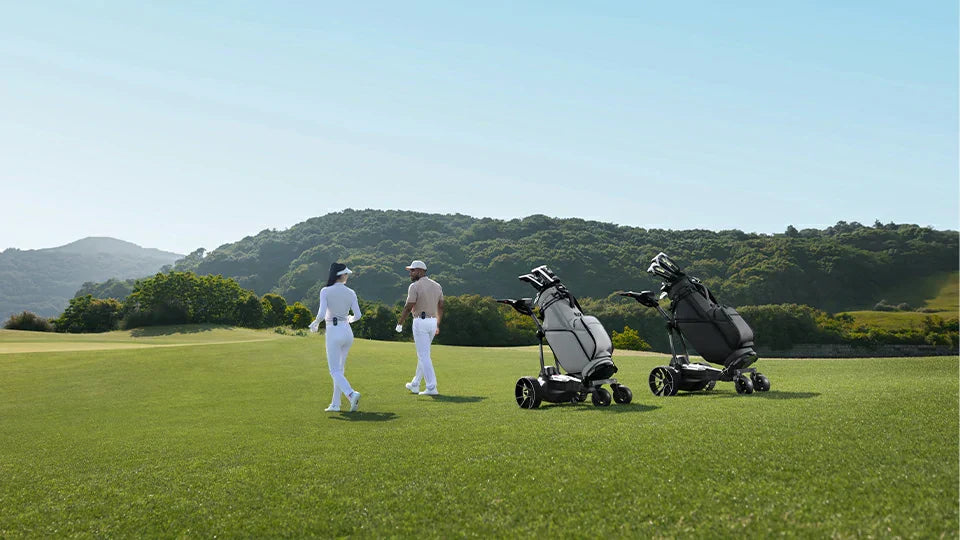 electric golf push cart