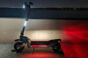 Electric Scooter with LED Lights
