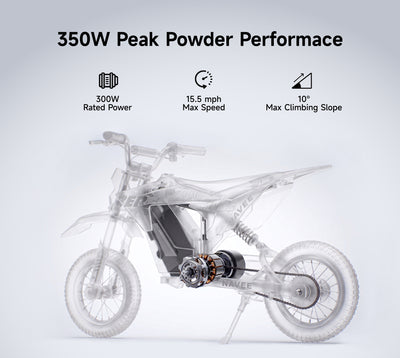 NAVEE Cyber X Pro Kids Dirt Bike