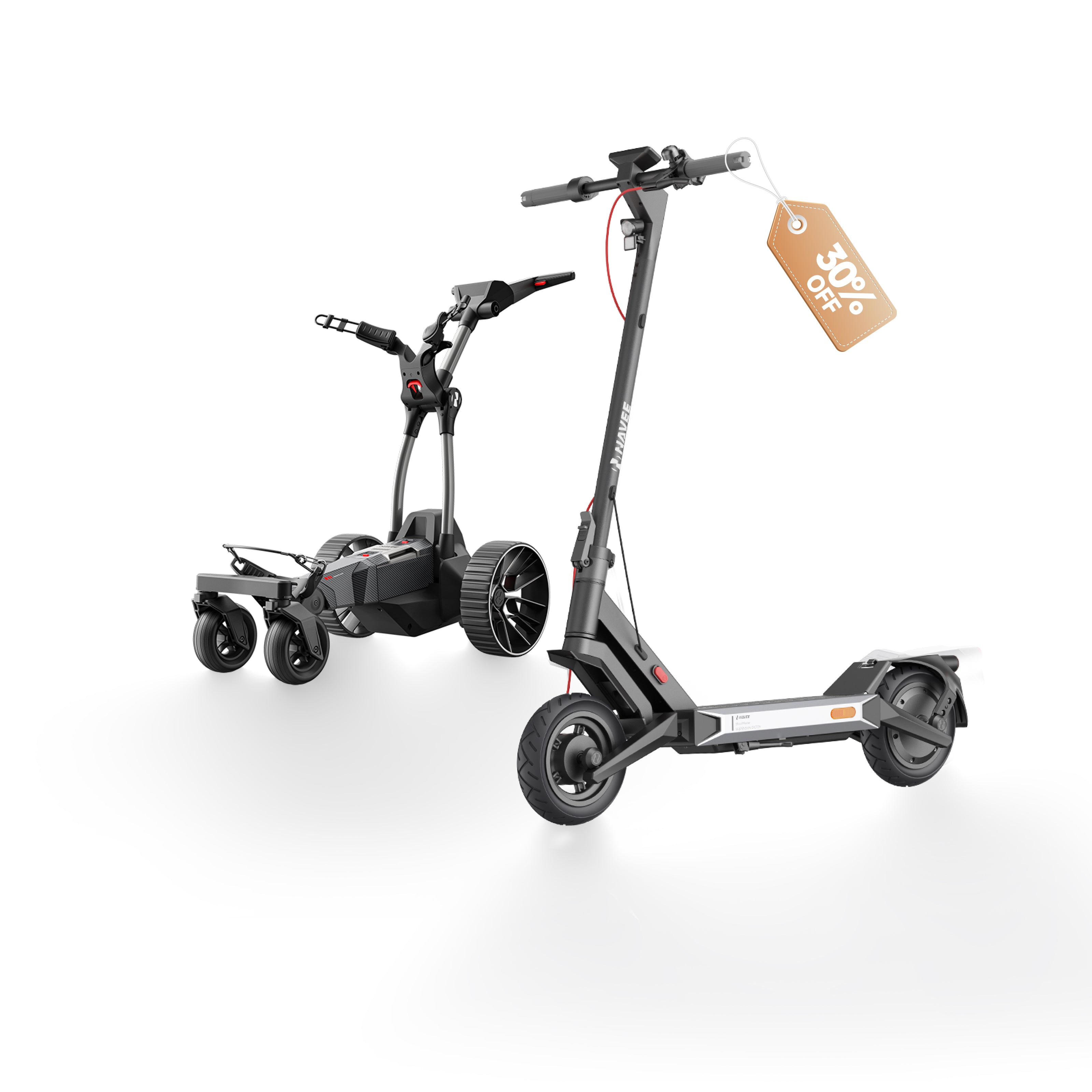 Carrito de golf eléctrico NAVEE Birdie 3X