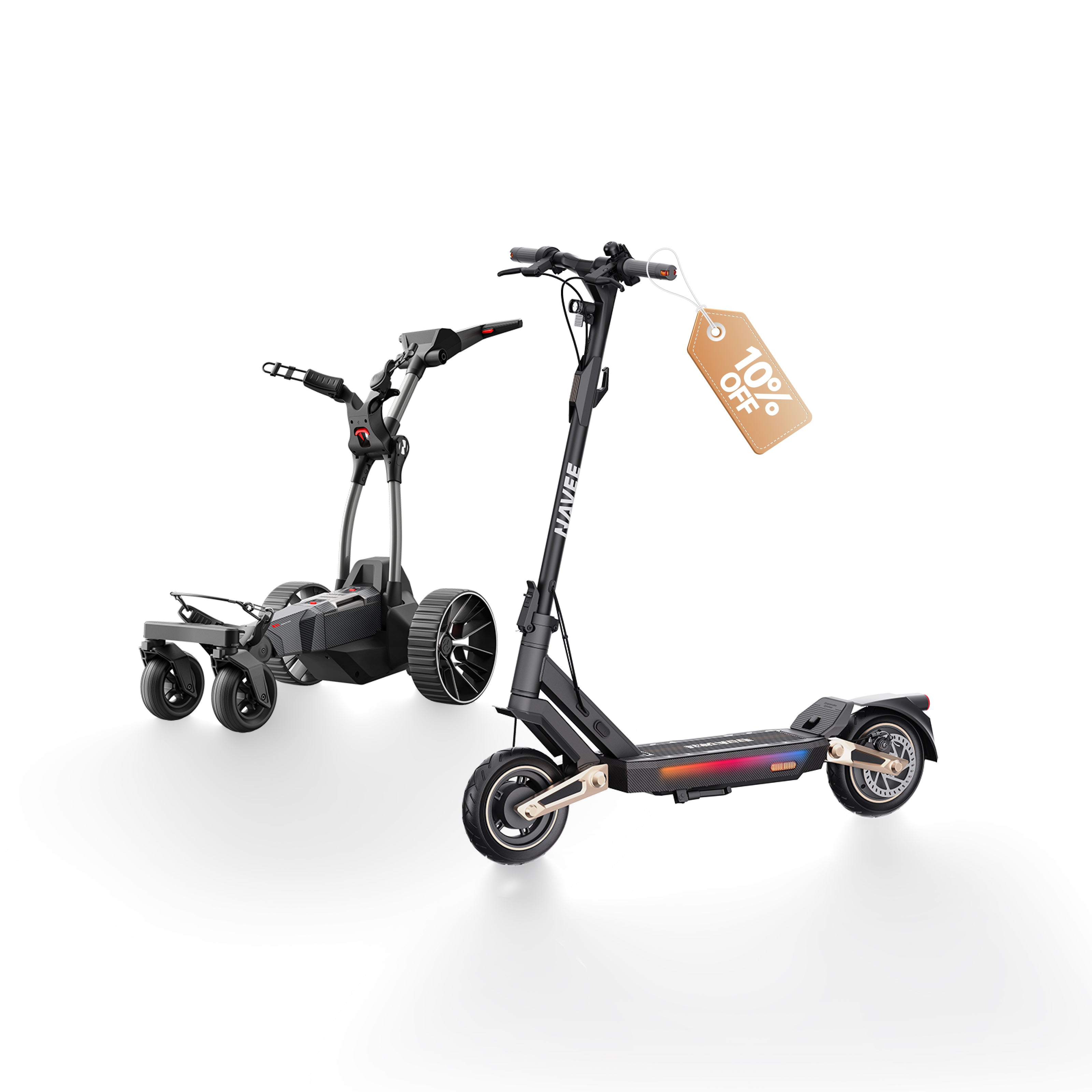 Carrito de golf eléctrico NAVEE Birdie 3X