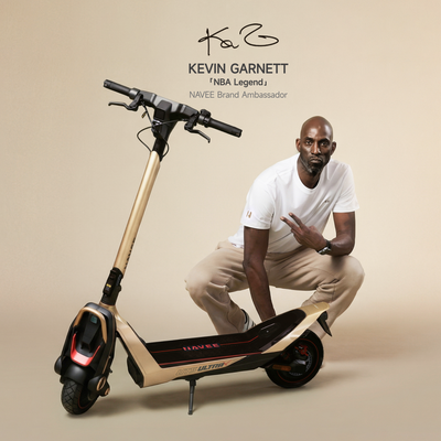 NAVEE UT5 Max Electric Scooter – 62miles Long Range, Smooth Ride for Daily City Commuting「NBA Legend Kevin Garnett Style」