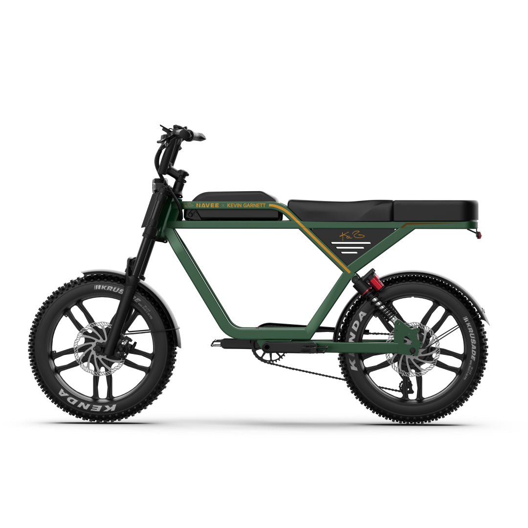 NAVEE KG05 Moped-Style Fat Tire Electric Bike