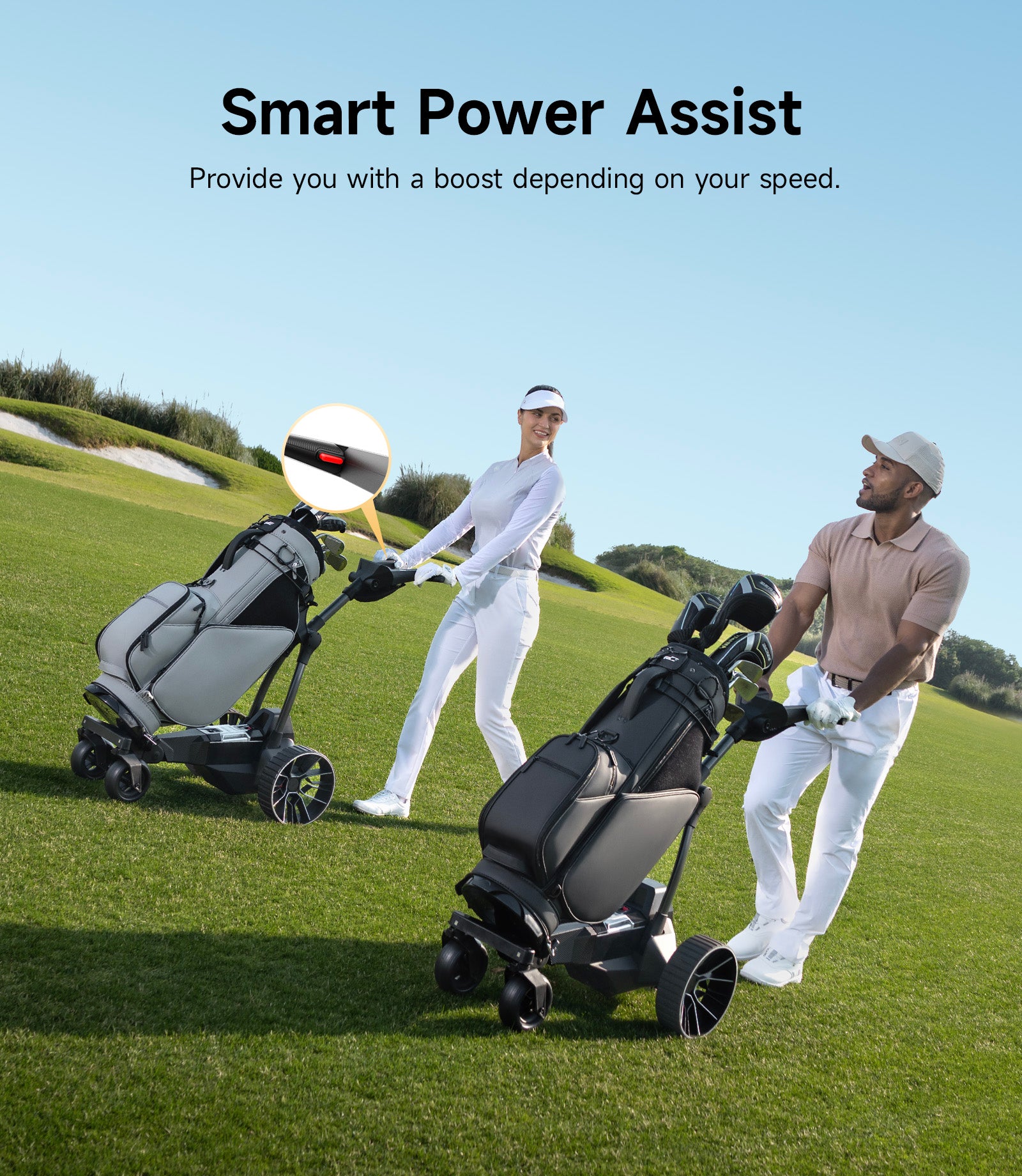 Carrito de golf eléctrico NAVEE Birdie 3X