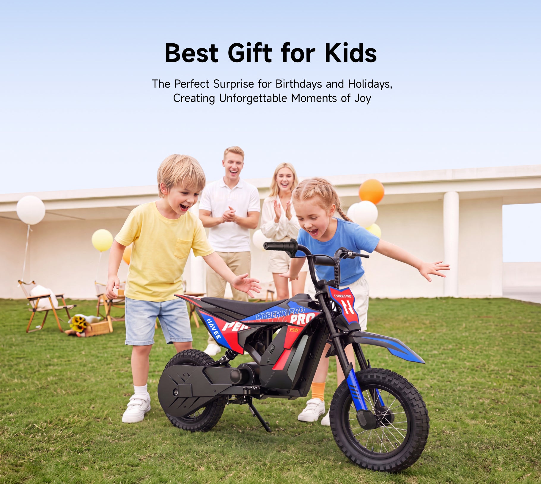 NAVEE Cyber X Pro Kids Dirt Bike