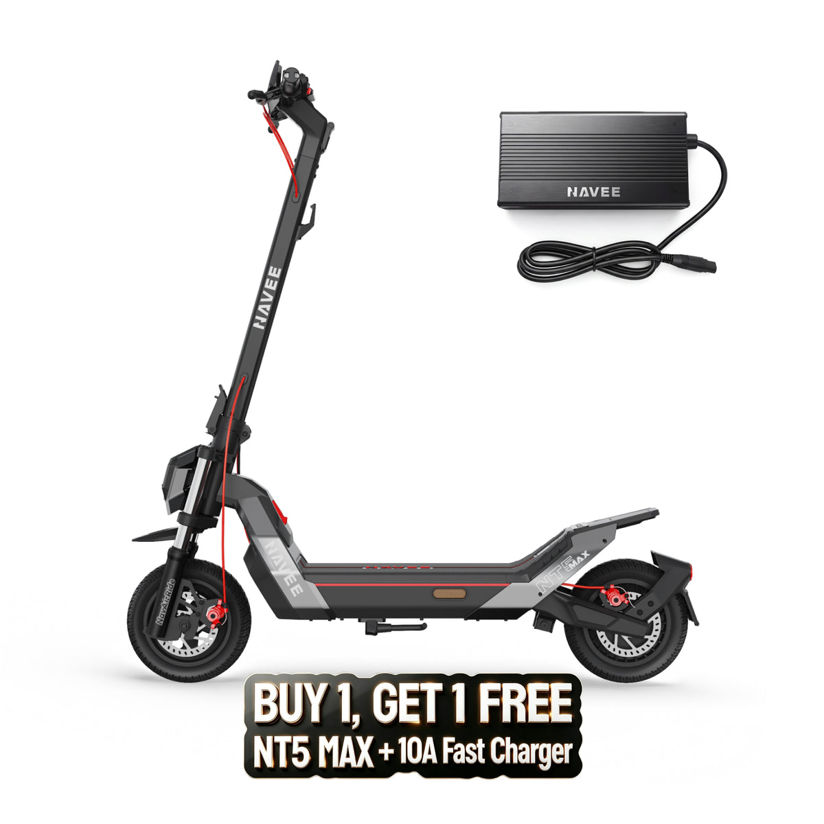 NAVEE NT5 Max | 31 MPH Urban Performance Scooter