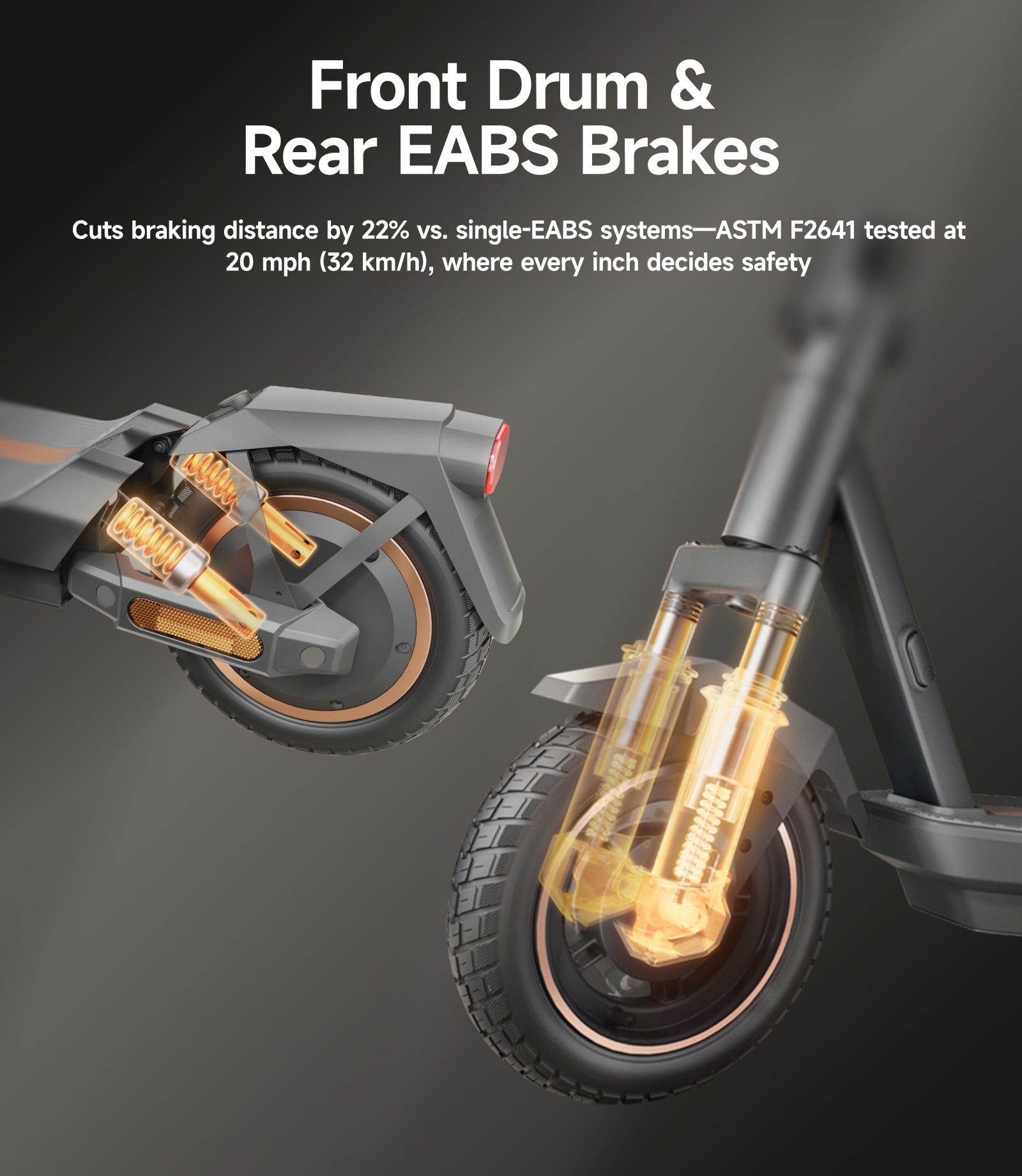 Adult Dual Suspension E-scooter NAVEE GT3 Pro