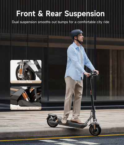 NAVEE GT5 Max Electric Scooter｜Damping Cylinder Suspension｜55.9miles Eco-range｜1638W