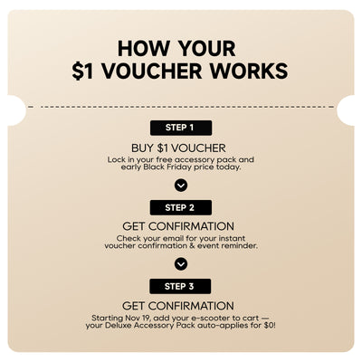 Black Friday $1 Voucher — Unlock FREE Deluxe Accessory Pack