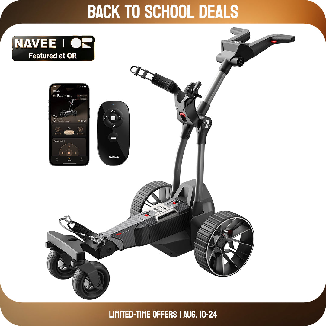 NAVEE Birdie 3X | Auto-Follow Electric Golf Cart