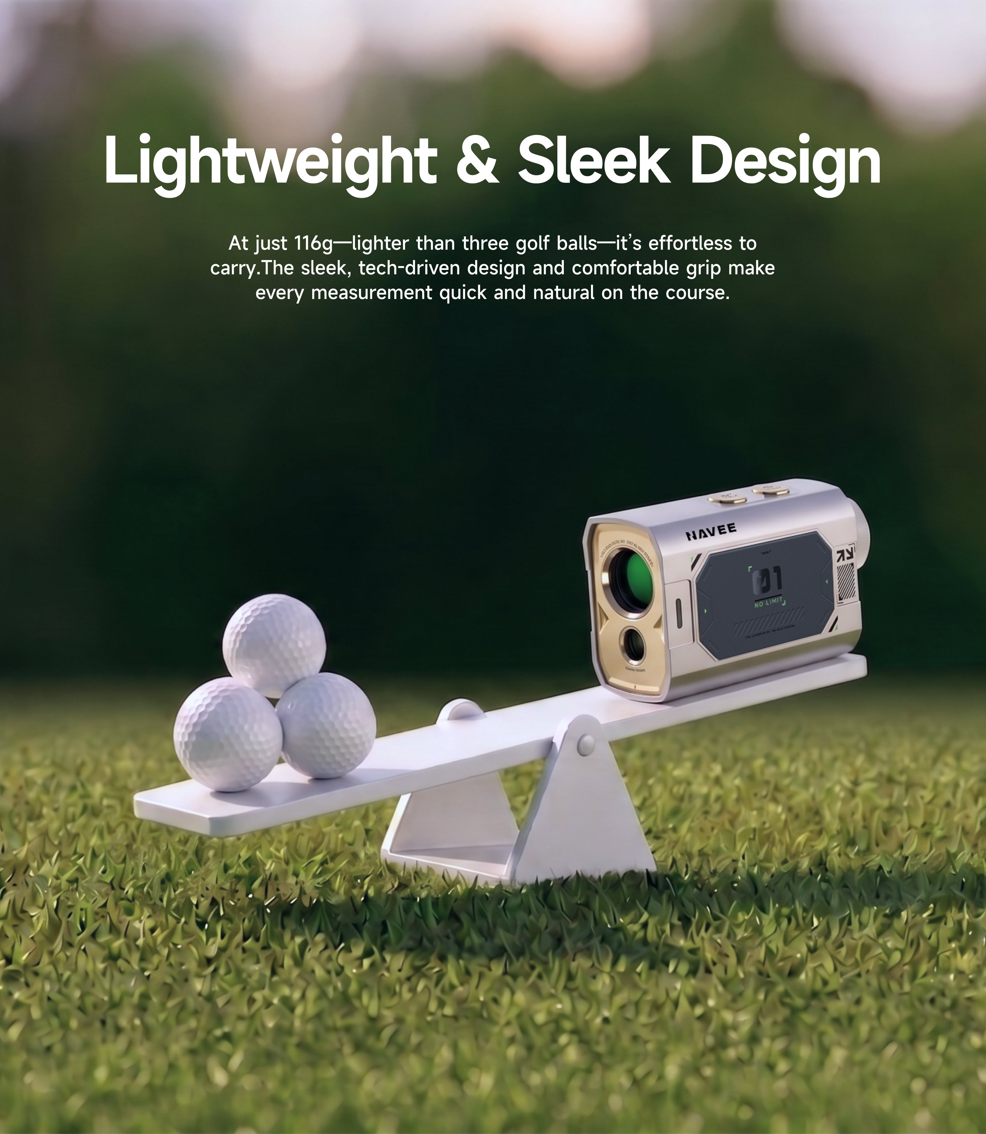 NAVEE Golf Mini RangeFinder