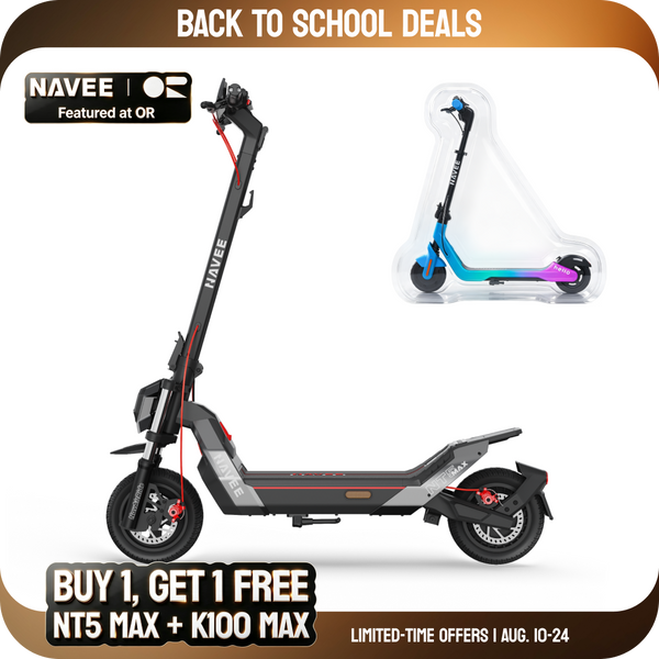 NAVEE NT5 Max | 31 MPH Urban Performance Scooter