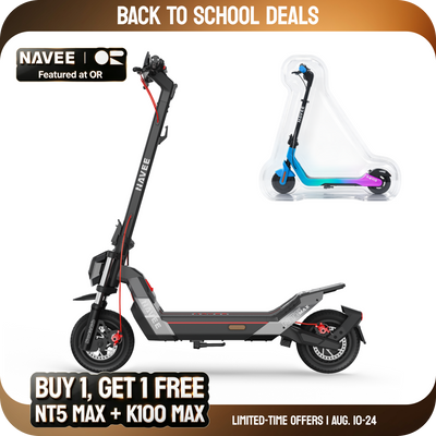 NAVEE NT5 Max | 31 MPH Urban Performance Scooter