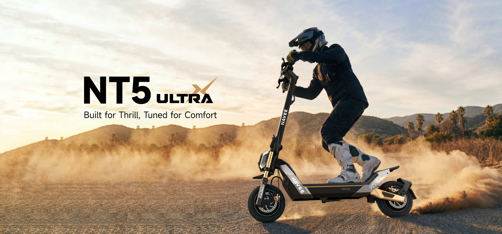 NT5 Ultra X | 40 MPH, 56 Miles | Dual-Motor E-Scooter – NAVEE_US