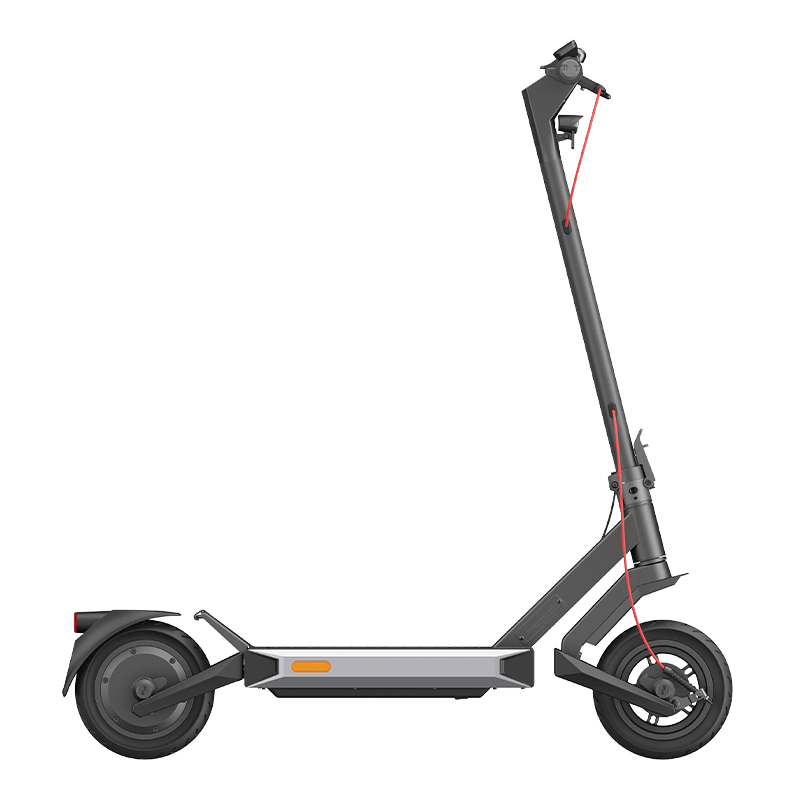 NAVEE S40 Electric Scooter w/25 mi Max Operating Range & 20 mph Max Speed - Space Silver