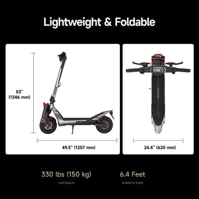 NAVEE UT5 Max | Hydraulic Suspension SuperScooter