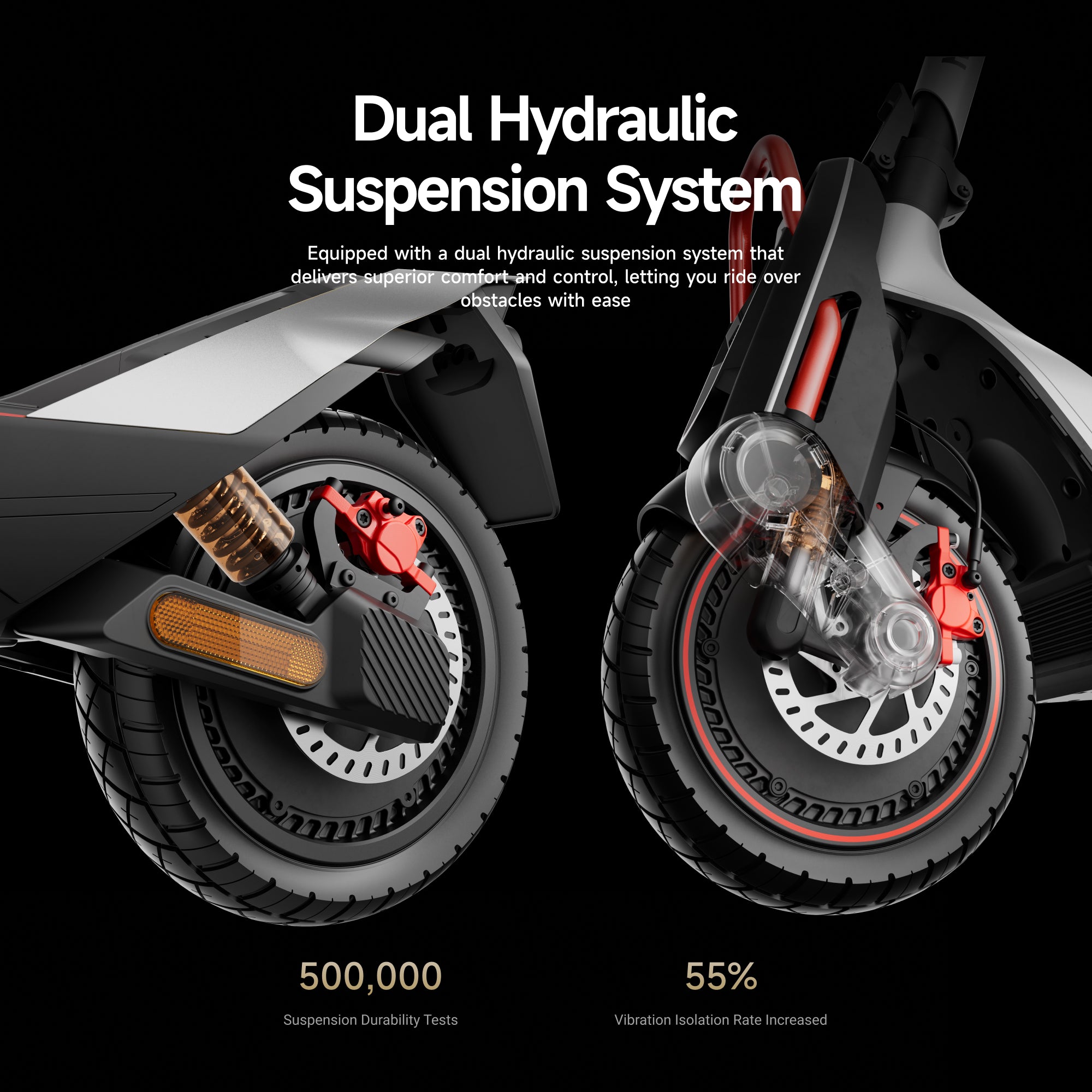 NAVEE UT5 Max | Hydraulic Suspension SuperScooter