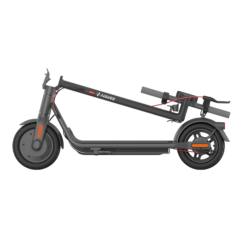 NAVEE V25 Pro Electric Scooter w/15.5 mi Max Operating Range & 18.6 mph Max Speed - Black