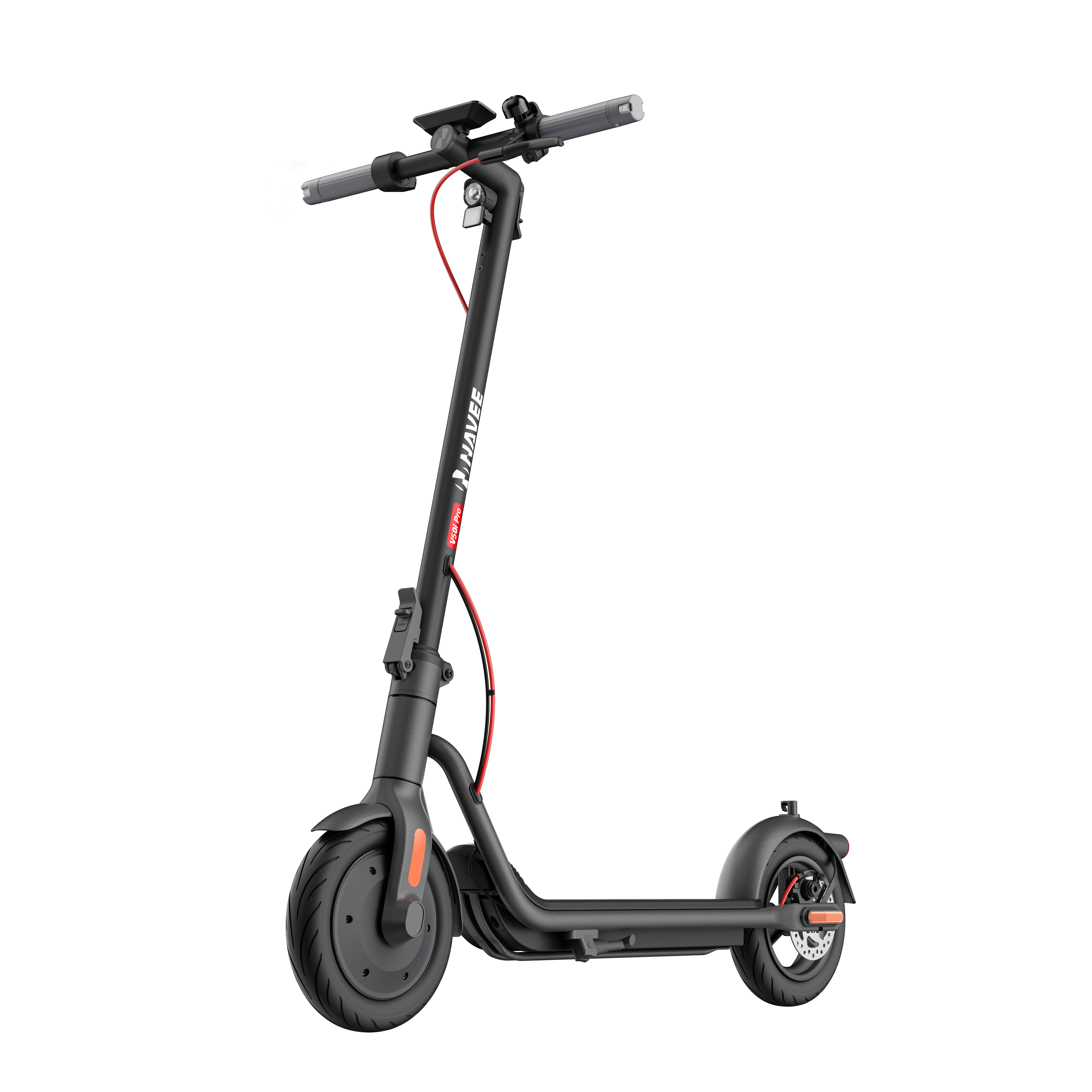 NAVEE V50i Pro Electric Scooter w/ 31 Miles Max Operating Range & 20 mph Max Speed - Black