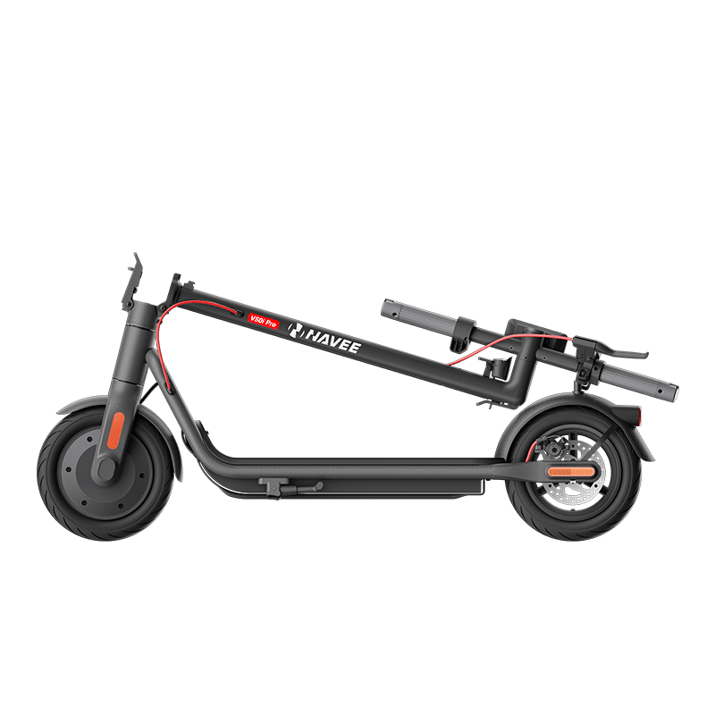 NAVEE V50i Pro Electric Scooter w/ 31 Miles Max Operating Range & 20 mph Max Speed - Black