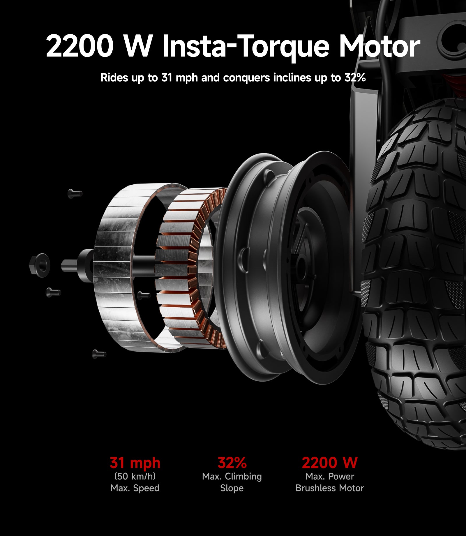 NAVEE XT5 Pro Long-range Off-road E-scooter