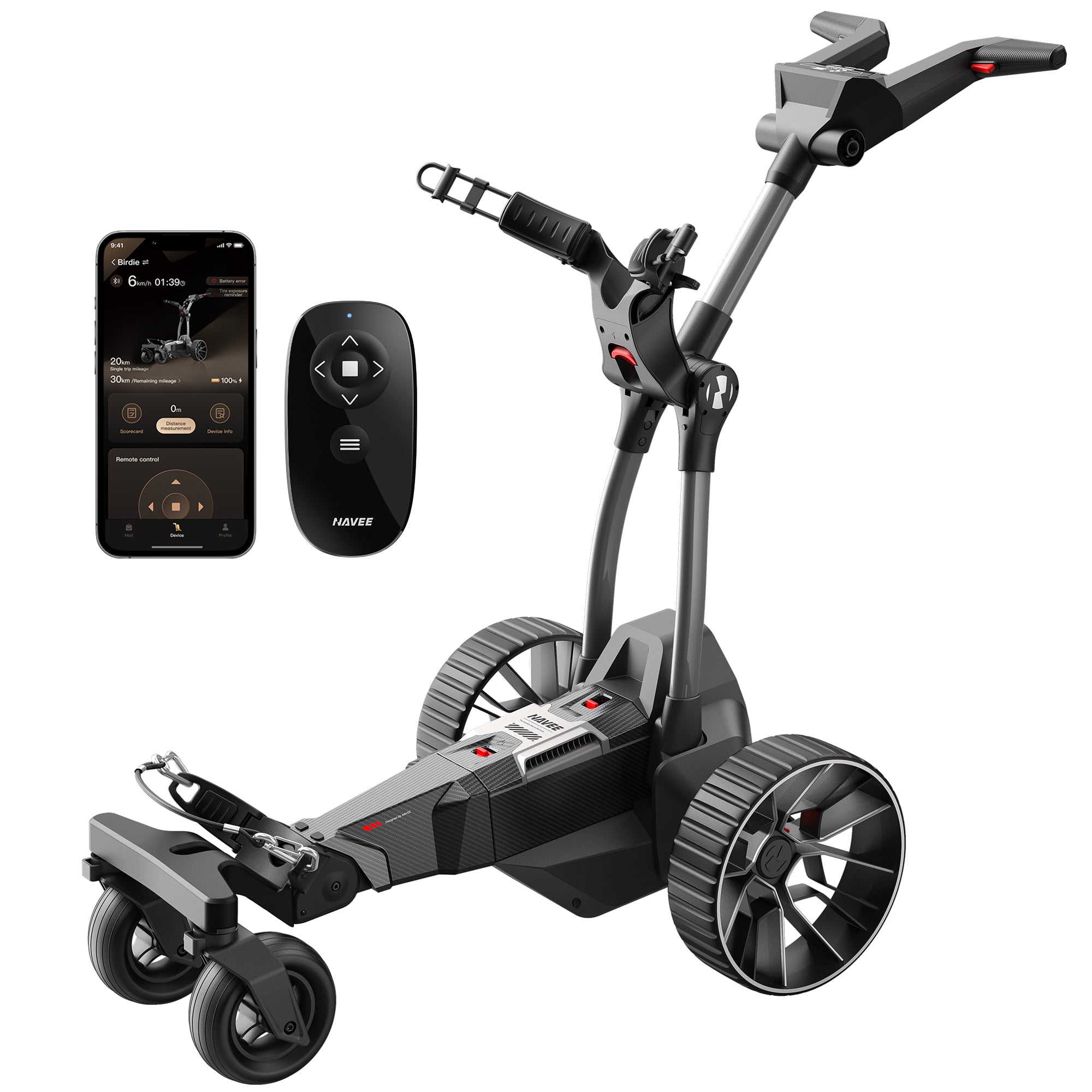 Carrito de golf eléctrico NAVEE Birdie 3X
